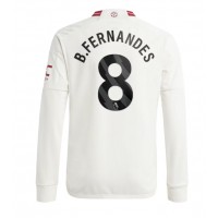 Muški Nogometni Dres Manchester United Bruno Fernandes #8 Rezervni 2023-24 Dugi Rukav